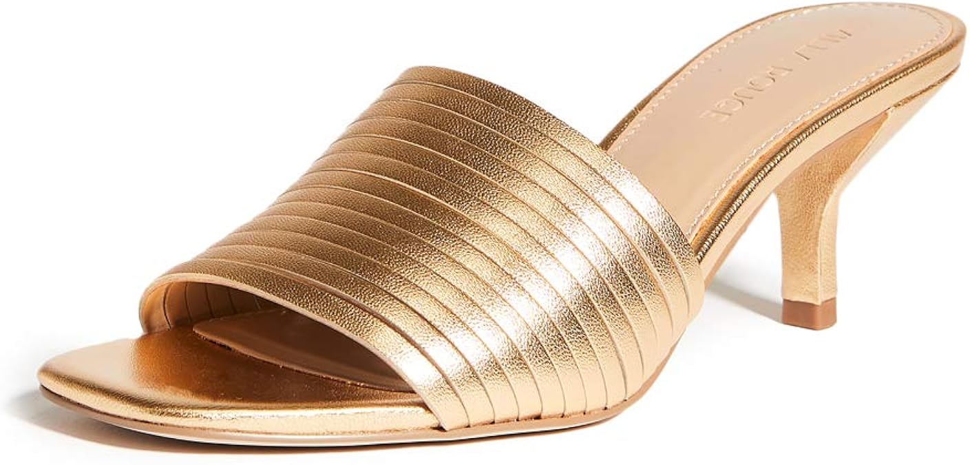 villa rouge essie flat mules