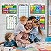 11 Educational Posters for Toddlers and Kids - Perfect for Children Preschool & Kindergarten Classroom Decorations - Alphabet ABC Poster, Numbers, Weather Chart, Shapes, Colors - 19x13