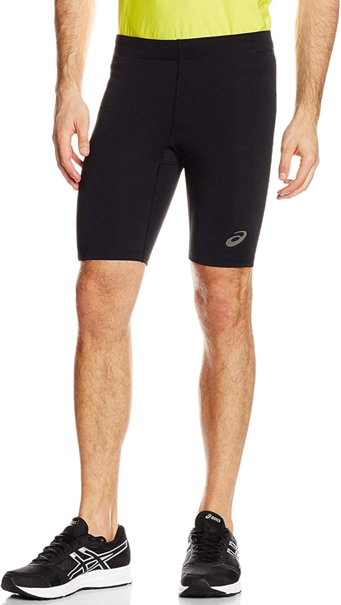 Asics Men's Running Sprinter Tight Shorts Colour Black Size S Amazon