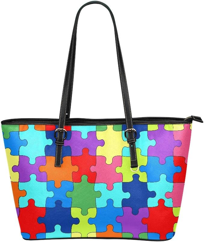 jigsaw tote bag