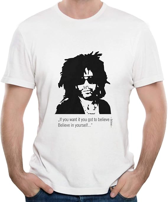 lenny kravitz black and white america shirt