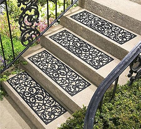 Amazon Com Knl Store Set Of 4 Rubber Stair Tread Traction