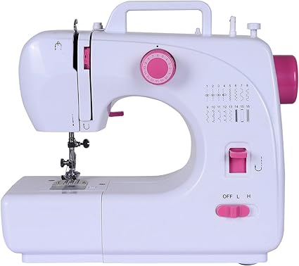 Amazon Costway 電動ミシン 家庭用ミシン 初心者用 ミシン 16通りの縫い方 コンパクト 小型ミシン ミニミシン ハンドミシン ポータブル 手作り フットペダル付き 日本語説明書付き 型番ep Costway 電動ミシン