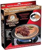 Copper House Stovetop Grill Smokeless Indoor BBQ Grill