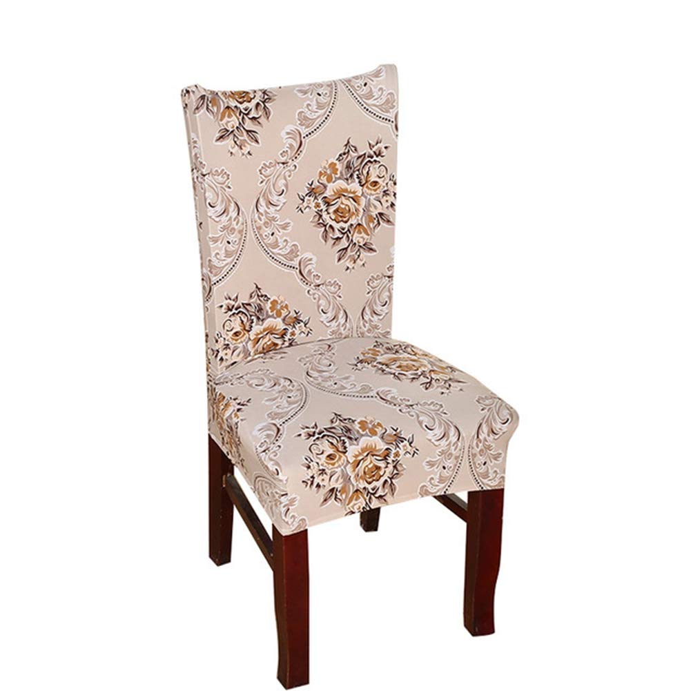 Amazon Com Berteri 4pcs Chair Covers Spandex Elastic Chair