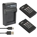 Newmowa® EN-EL23 Replacement Battery (2-Pack) and Portable Micro USB Charger Kit for Nikon EN-EL23 and Nikon Coolpix…