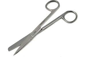 HIGH TECH INSTRUMENTS HIGH Grade PACIFATED Stainless Steel Dissecting Operating Scissors 5.5" Sharp Blunt Straight (HTI BRAND)