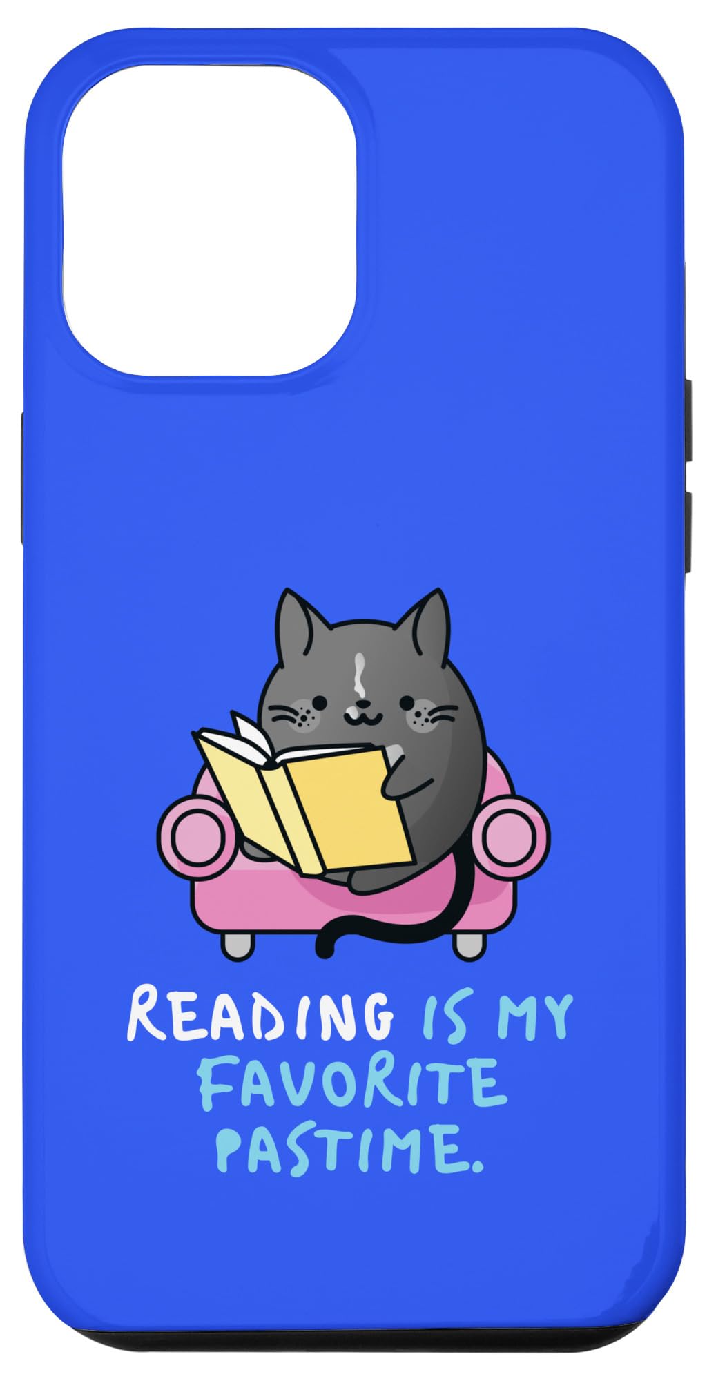 Reading is My Favorite Pastime Book Lover Reader Case for iPhone 12 Pro Max