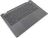 Dell Latitude 9430 2-in-1 Palmrest Keyboard German Backlit Touchpad 027H00