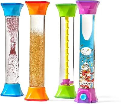 Learning Resources Sensory Fidget Tubes Hand2mind Set of 4 for Calming Anxiety