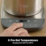 Ninja Perfect Temperature Kettle 1.7L KT201UK Stainless Steel 6 Temperature view 3