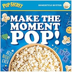 Pop Secret Microwave Popcorn, Homestyle Butter