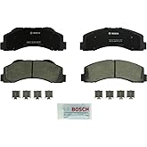 Bosch BC1414 QuietCast Premium Ceramic Disc Brake Pad Set For: Ford Expedition, F-150; Lincoln Navigator, Front