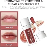 AOOWU Plumping Lip Oil Tinted Nourishing Lip Gloss 5 Colors 7.5x2.6x2.5cm view 6