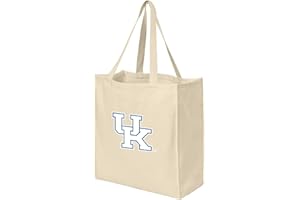 BROAD BAY Reusable University of Kentucky Grocery Bags or Kentucky Wildcats Shopping Bags NATURAL COTTON
