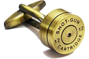 Salutto Men's Classic Shape Funny Playing Cufflinks with Gift Box