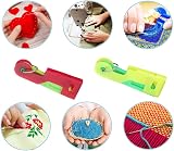 CCLKHY 2 Pieces Needle Threader, Plastic Hand Sewing Tool, Random Color view 7