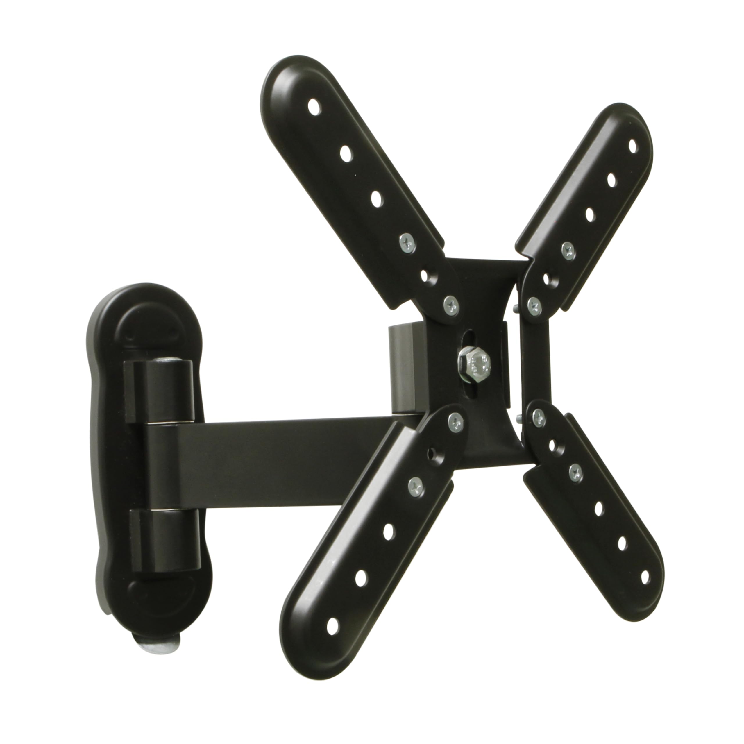 Amig - Wall Mount with Arm for TVs up to 37 Inches – Maximum Weight 30 kg | Made of Black Steel | Suitable for LED, LCD, Plasma TV Screens