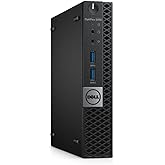 Dell OptiPlex 5050 Micro Form Factor (Intel Quad Core i5-6500T 2.5 GHz, 8GB RAM, 256GB SSD) Windows 11 Pro (Renewed)