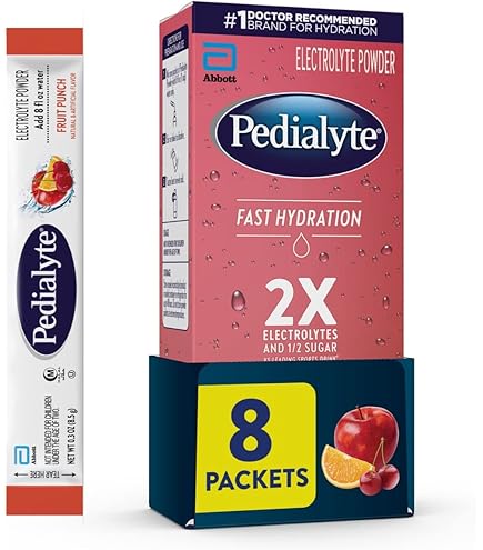 Abbott Pedialyte Advanced Care Berry Frost 6 Paquets - Boisson Réhydratation