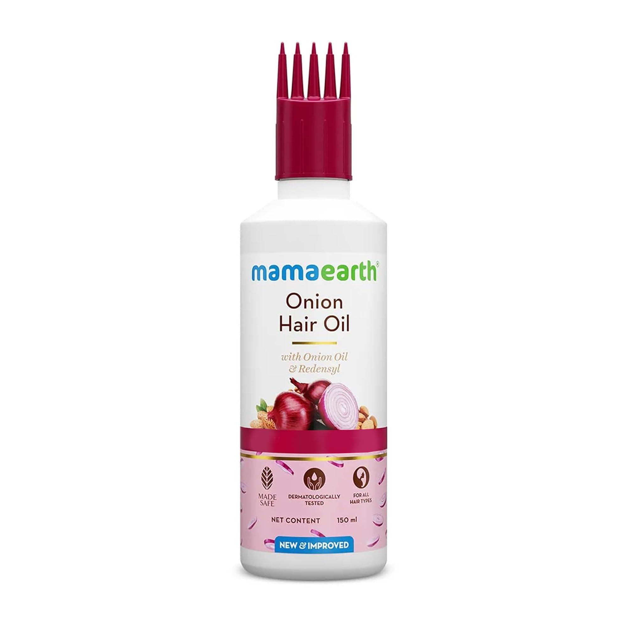 Mamaearth Onion Hair Oil with Onion Oil & Redensyl 150ml