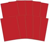 Hamelin A4 Exercise Books Red 48 Pages 8 mm Ruled Pack of 10