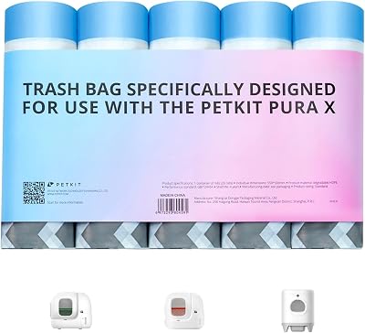 PETKIT Replaced Cat Litter Tray Liners 100 pcs 55x30cm for PURA X MAX