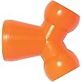 Loc-Line - 51808 Coolant Hose Component, Acetal Copolymer, Wye Connector, 1/2" Hose ID (Pack of 2)