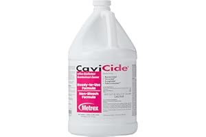 Metrex CaviCide Surface Disinfectant Cleaner, 13-1000 – Multi-Purpose Disinfectant, Decontaminant & Cleaner for Medical Devices, NICU, Operating Rooms, Patient Care Areas, Labs, Schools – 1 Gallon