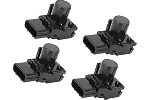 ACROPIX Car Reverse PDC Parking Assist Sensor Fit for Honda Odyssey Pilot - Pack of 4 Black