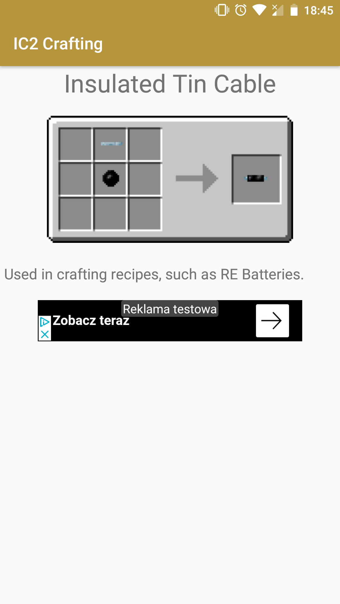 Industrialcraft 2 Crafting Guide Amazon Com Appstore For Android