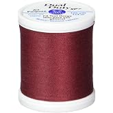 Coats Thread &amp; Zippers Dual Duty XP General Purpose Thread, 125-Yard, Barberry Red
