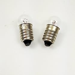 10x E10 4.5V / 0.3A 1.35W Light Bulb Miniature