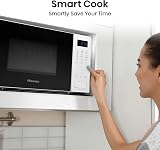 Hisense 700W 20L White Digital Solo Microwave Oven with Auto Defrost view 4