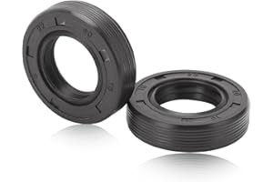 Aramox 2Pcs/Set Transmission RS800 Axle Seal Set, Automatic Transmission Seal Drive Axle 587086401 Replacement for Husqvarna 