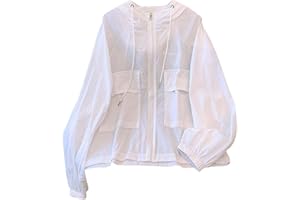 Lightweight Sun Jackets for Women Cooling Summer Sun Protection Hoodie Jacket with Pocket Full Zip Sunscreen Shirts