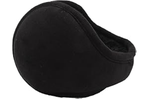 Ycfish Winter Ear Muffs for Men & Women, Foldable Cold Weather Earmuffs, Adjustable Soft Warm Ear Warmers, Winter Accessory for Men Women Kids