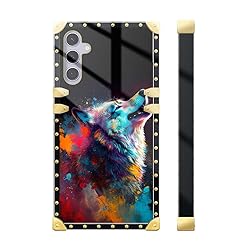 TAMEFOX Compatible with Samsung Galaxy S24 Case,Ink