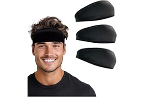 SUPENIU Headband for Men & Women, Sweat Wicking Sports Sweatband Headbands, Workout Running Training Yoga Basketball Hairband