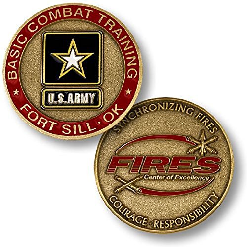 U.S. Army Basic Combat Training Fort Sill, OK Challenge Coin