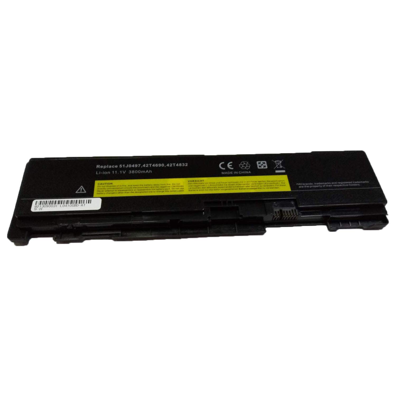 42T4832 42T4833 51J0497 42T4691 42T4688 42T4690 42T4691 Laptop Battery Replacement for Lenovo ThinkPad T400s T410s (S version only)(11.1V 3800mah)