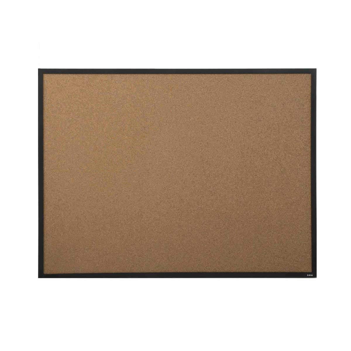 Bi-Office Techcork Notice Board, Black Frame, 120 x 90 cm