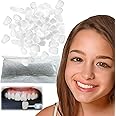 Provisional Tooth Repair Kit-Thermal Fitting Beads Granules and Fake Teeth for Provisional Fixing Missing and Broken Tooth (Teeth - Piece White)