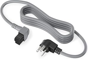 VHBW for Bosch Dishwashers Power Cord SMZPC002UC-00747210, Compatible with 24'' Bosch 800/300/500 Series Power Cord, Works with 00752018 Junction Box Plug Adapter (10A-18AWG)