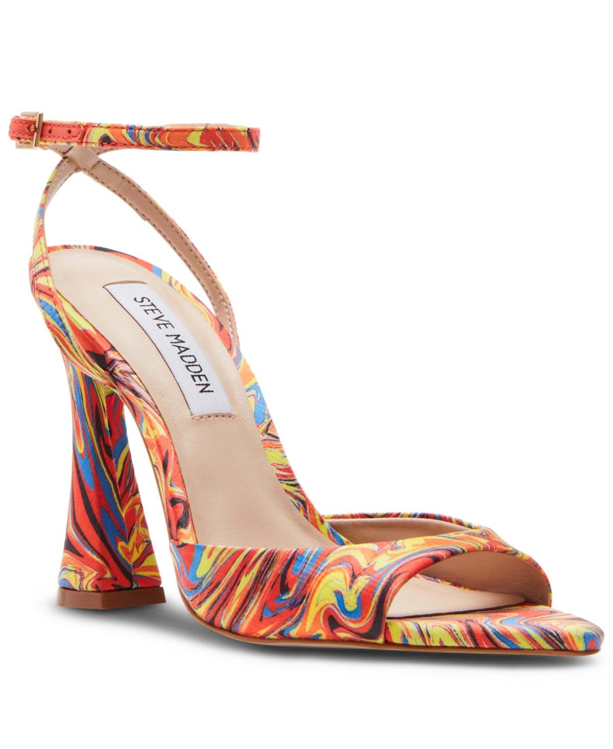Steve Madden Beki Womens Sandal 95 BM US OrangeMulti