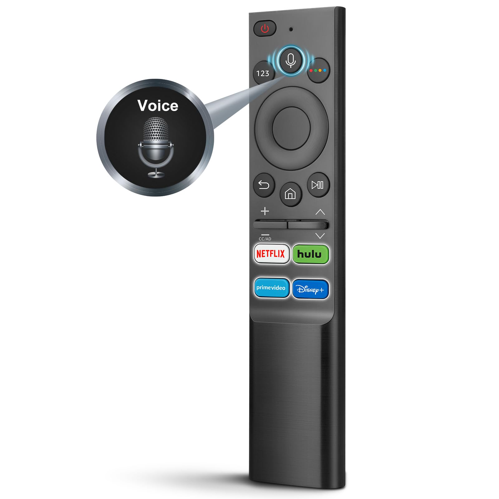 Photo 1 of BN59-01385A Voice Remote for Samsung-Frame-TV-Remote, for Samsung Smart TV UHD OLED QNED with Voice Function