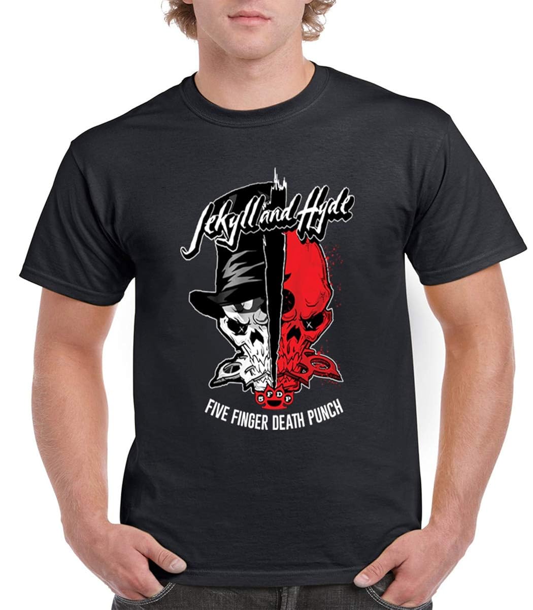 Five Finger Death Punch Jekyll And Hyde T Shirt 5 Finger Band 5 Finger