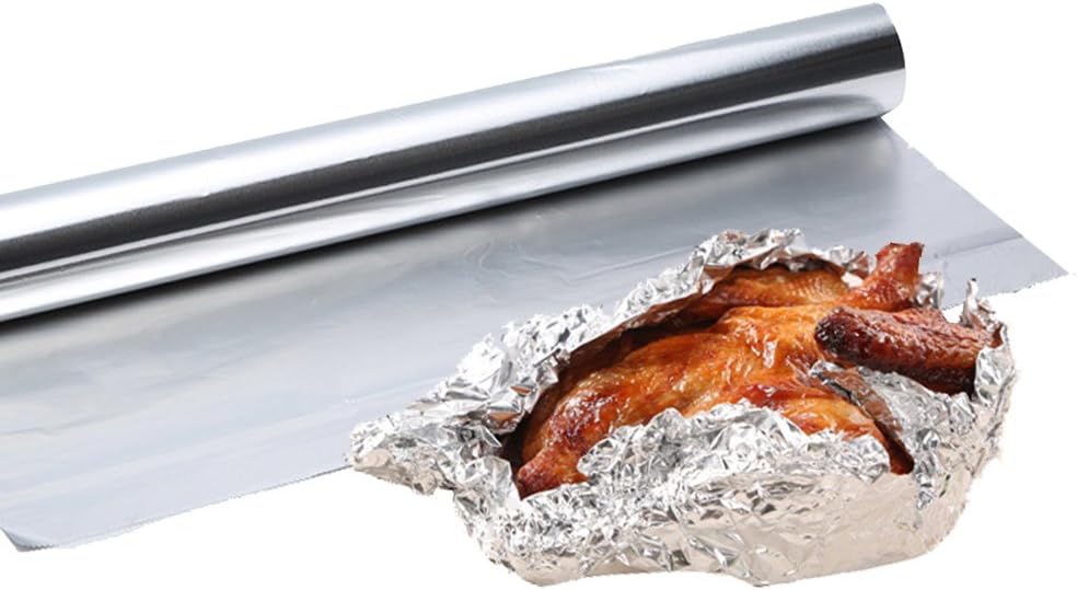 WRAPOK 2 x Aluminum Kitchen Foil Catering Baking Food Cooking Tin Foil Roll for BBQ Grilling, Roasting - 30 cm x 38 m - Image 5