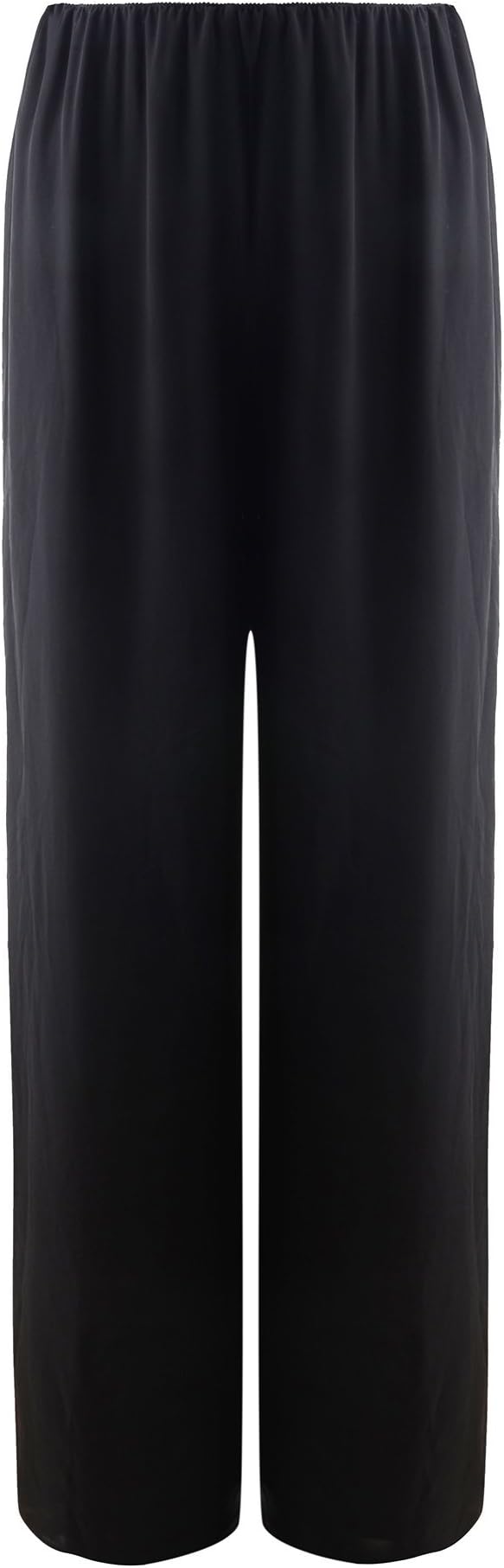 KUCI Women Classic Soft Chiffon Chic Wide Leg Palazzo Pants