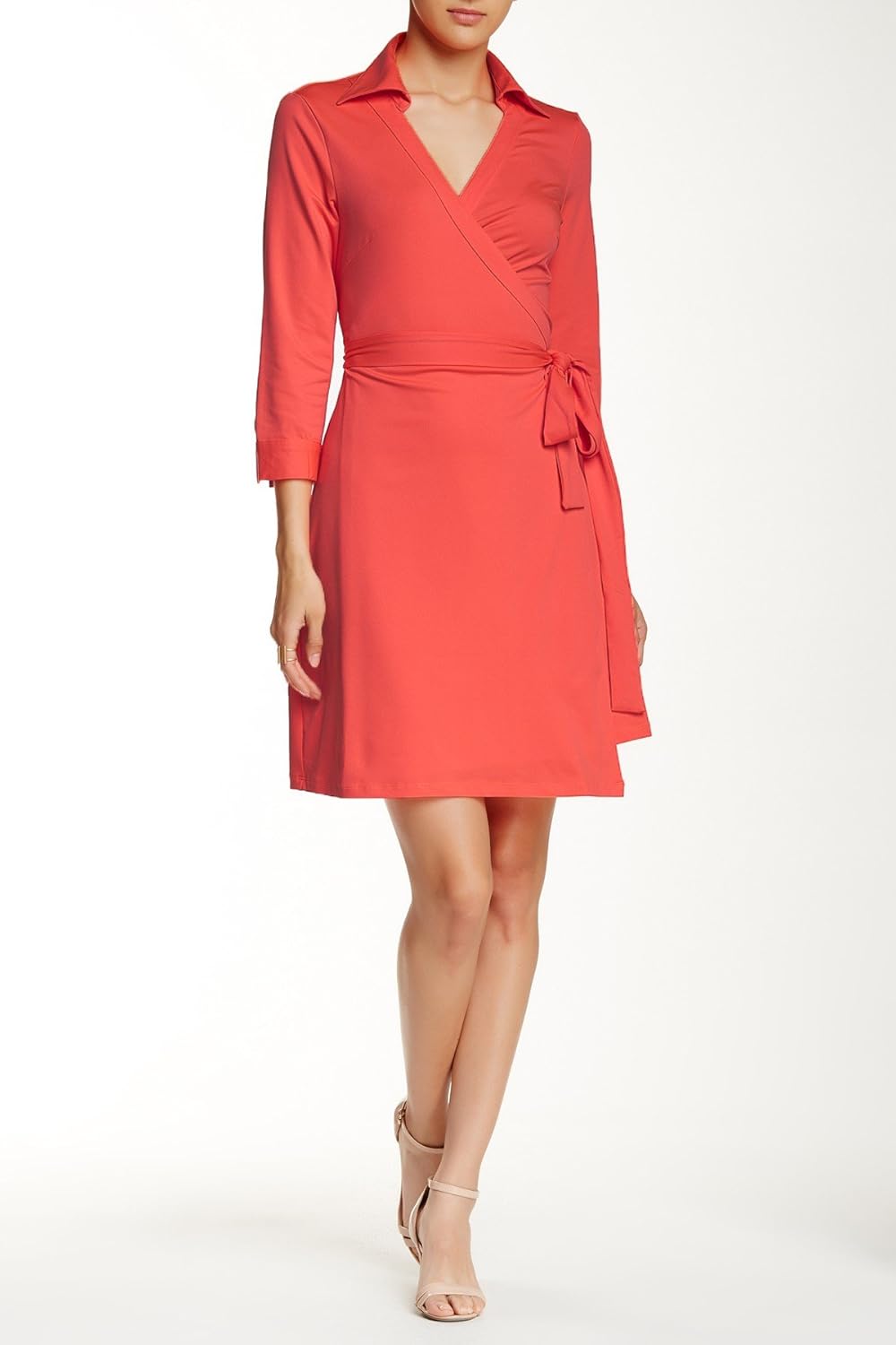 julie brown wrap dress